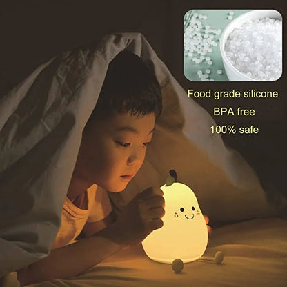 Cute Pear Night Light Lamp