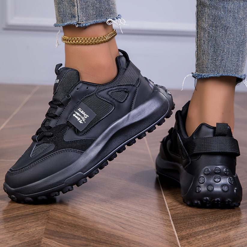 Ergonomic Lace-up Shoes for Women with Soft Sole