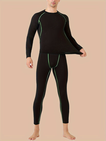 Warm Fleece Base Layer Set for Men