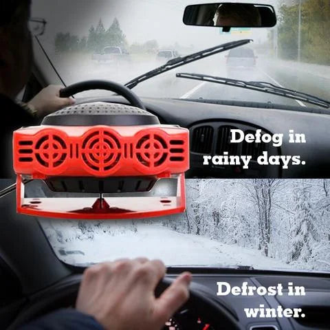 2 In 1 Portable Car Heater Defrosts Defogger