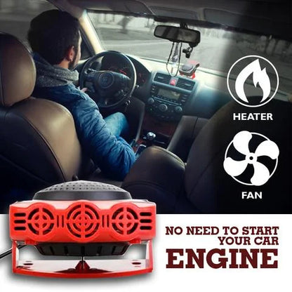2 In 1 Portable Car Heater Defrosts Defogger