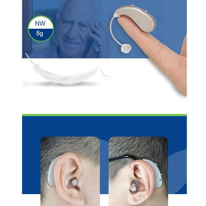 Rechargeable Digital Hearing Aid Severe Loss Invisible Ear Aids High Power