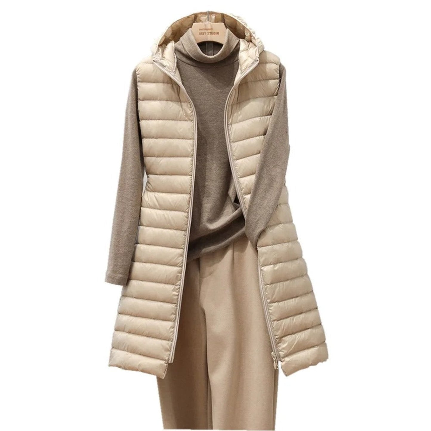 Warm Ladies Quilted Winter Vest