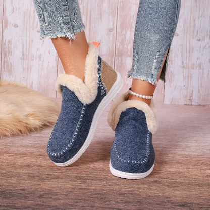 Orthopedic Winter Wool Snow Boots Cozy Winter Slipper