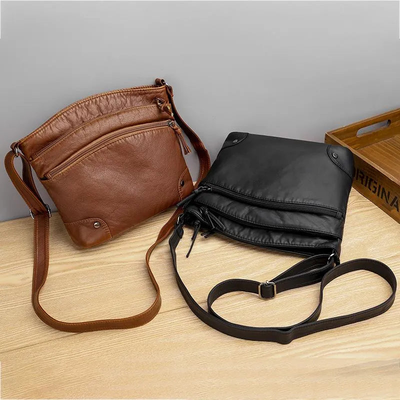 Vintage Chic Messenger Purse