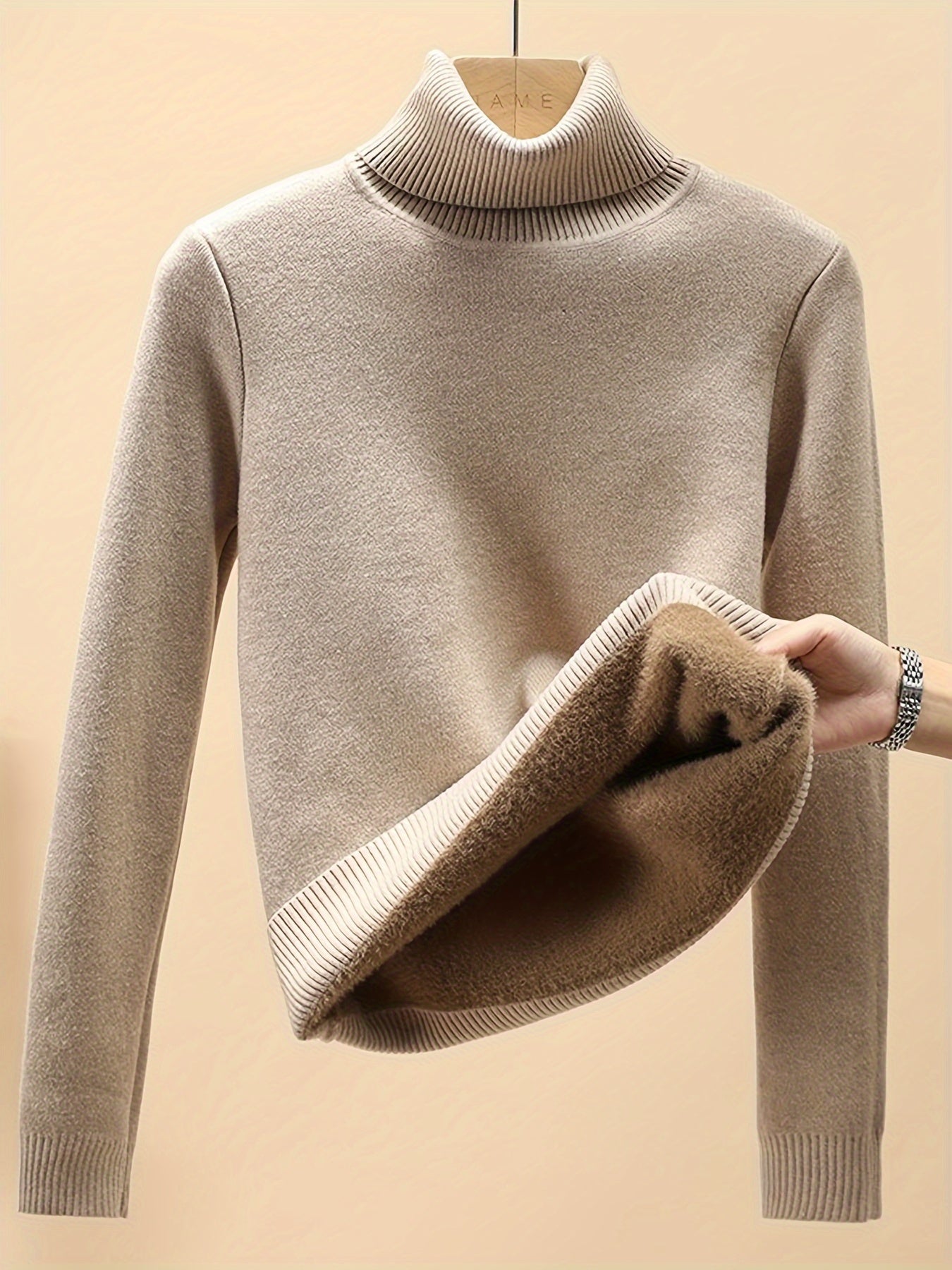 Soft Thermal Fleece Lined Ladies Fit Top