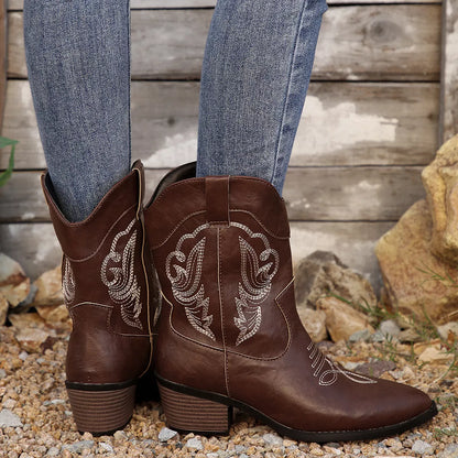 Classic Western Cowboy Boots