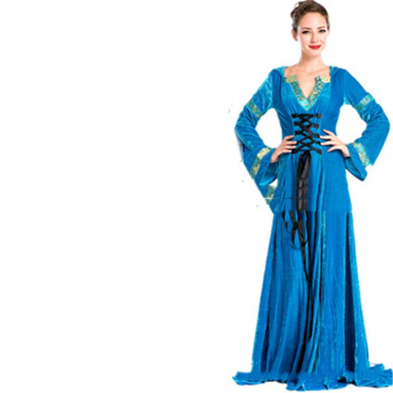 Dark Gothic Princess Evening Dress