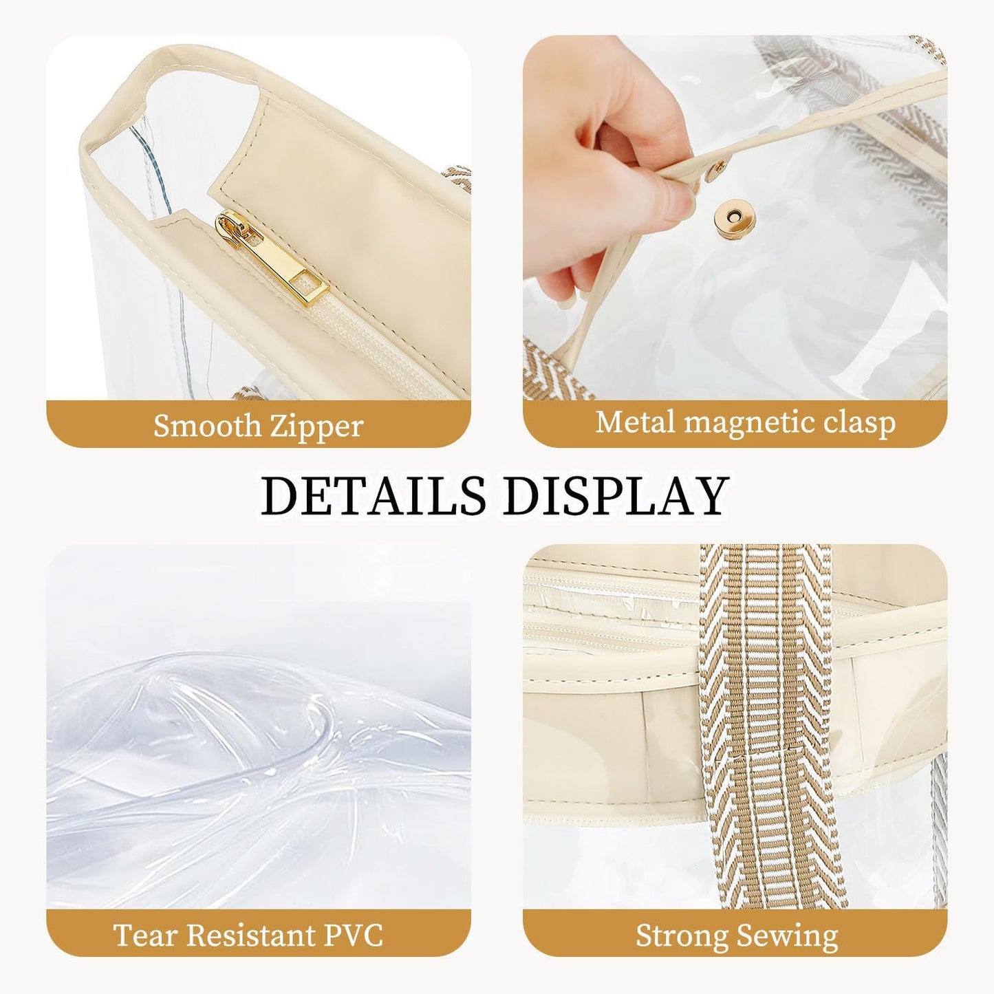 Big Clearance Mesh Beach Bag with 8 Compartments
