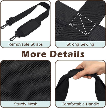 Big Clearance Mesh Beach Bag with 8 Compartments