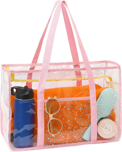 Big Clearance Mesh Beach Bag with 8 Compartments