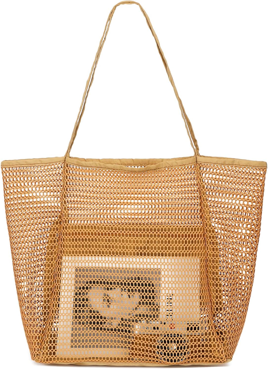 Big Clearance Mesh Beach Bag with 8 Compartments