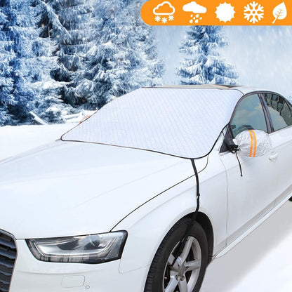 Car Wind Shield Snow Cover