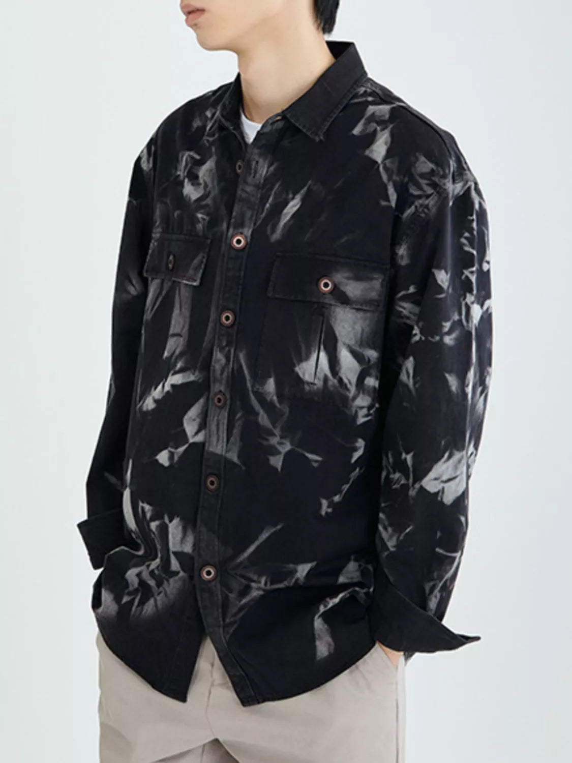 Extra Large Casual Button Down Shirt - OutfitLondon