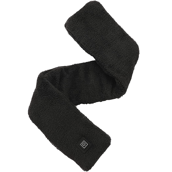 Electric USB Rechargeable Heated Faux Fur Scarf