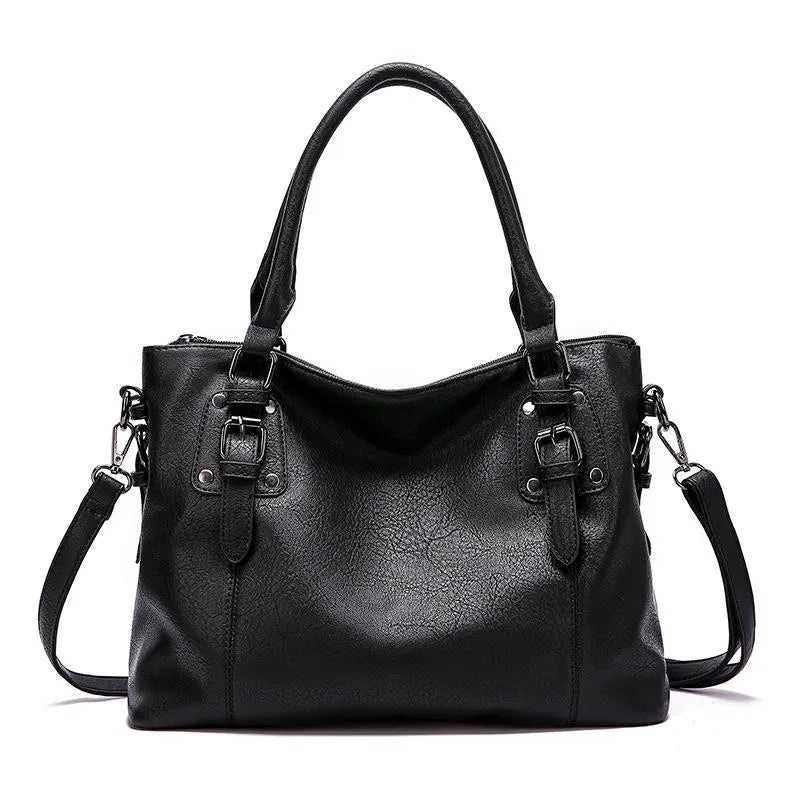 Big Leather Tote Handbag for Women