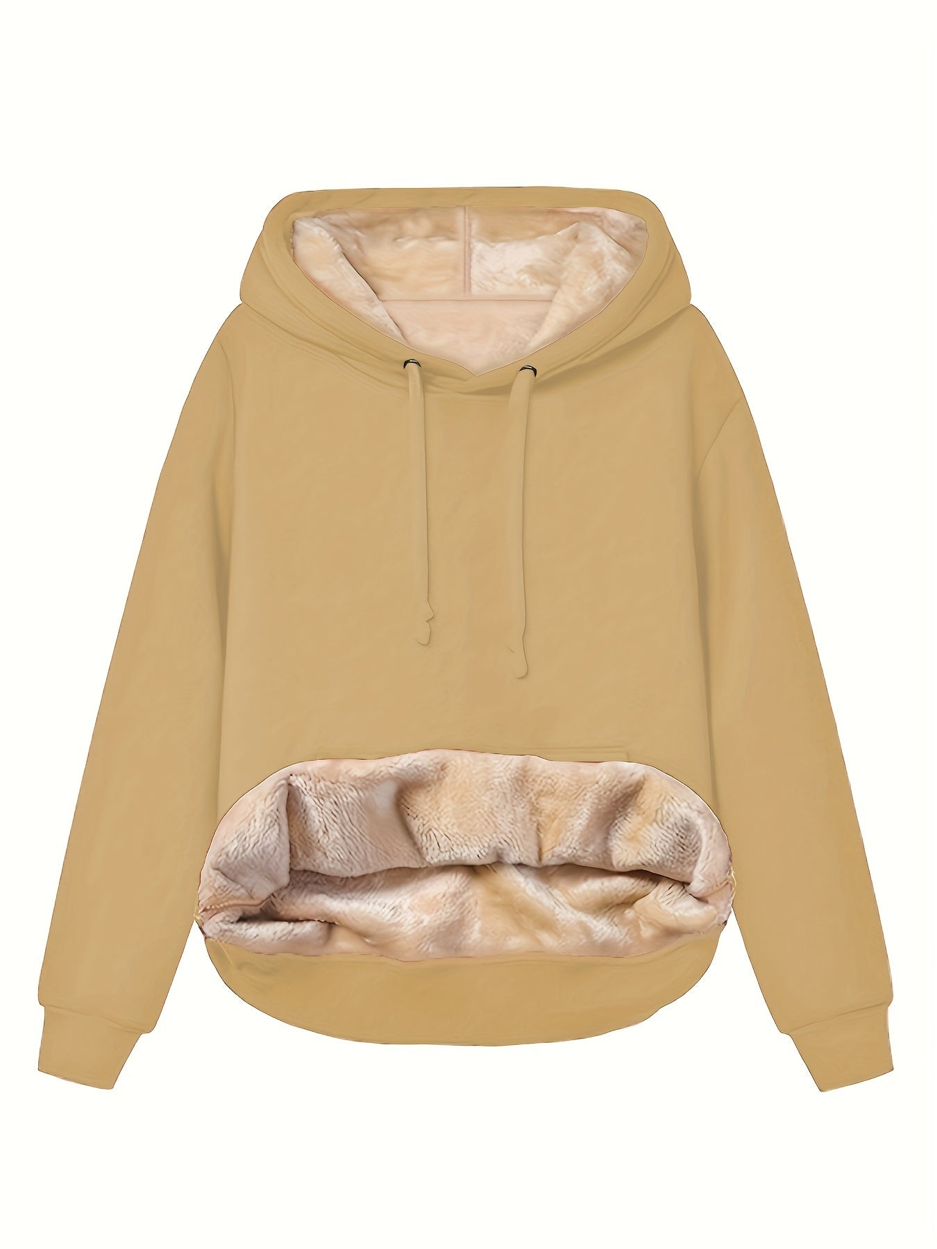 Cozy Ladies' Fleece Hoodie Sweatshirt
