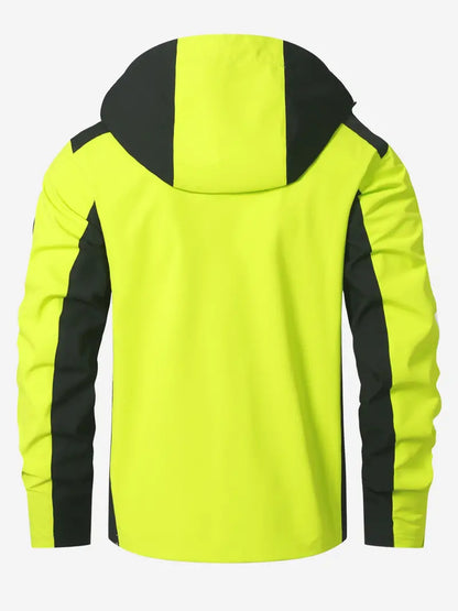 Waterproof Hooded Zip Up Jacket