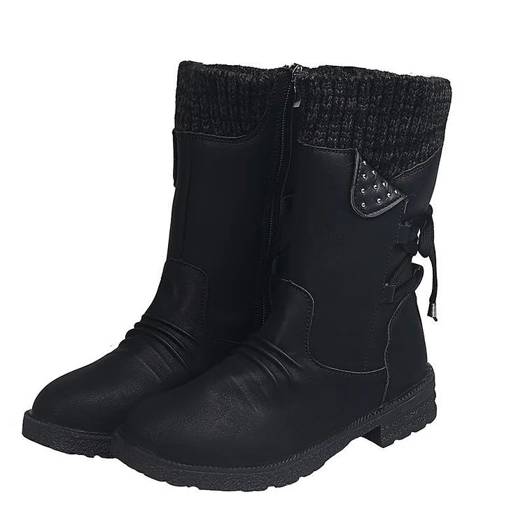 Warm Insulated Rain Boots for Women