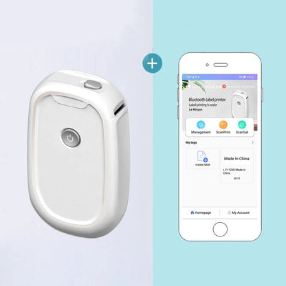 Wireless Bluetooth Mini Thermal Label Maker Printer