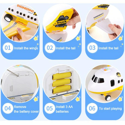 2025 XL-Airplane Toy Set For Kids