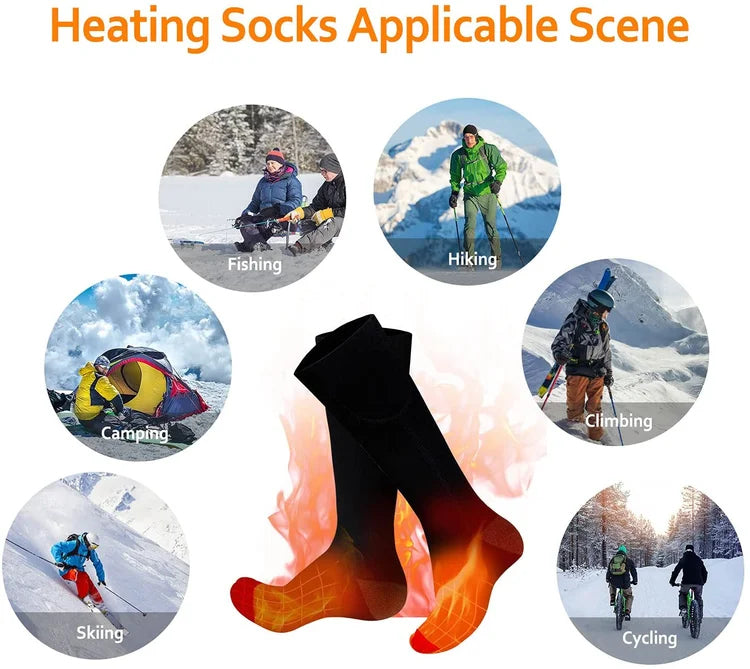 Heated Socks with Remote Control - Unisex