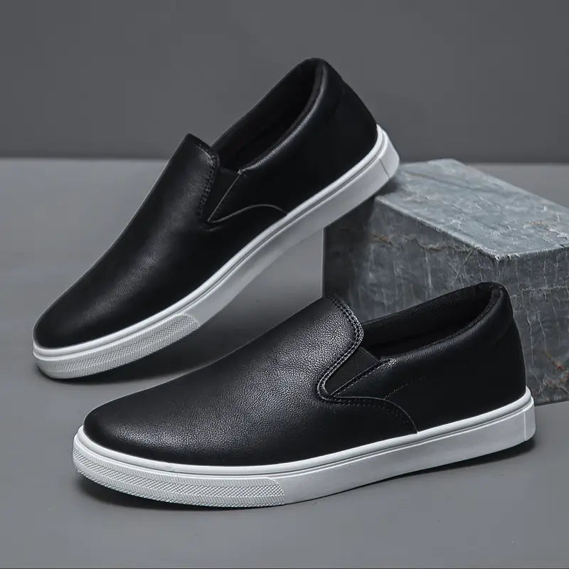 Classic Genuine Leather Slip Ons