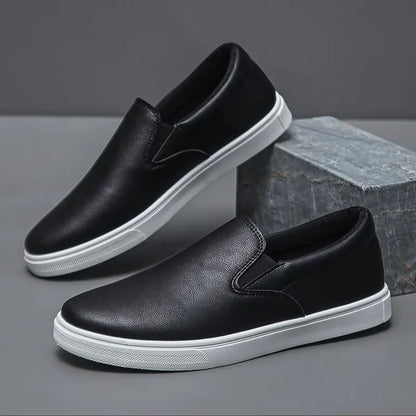 Classic Genuine Leather Slip Ons