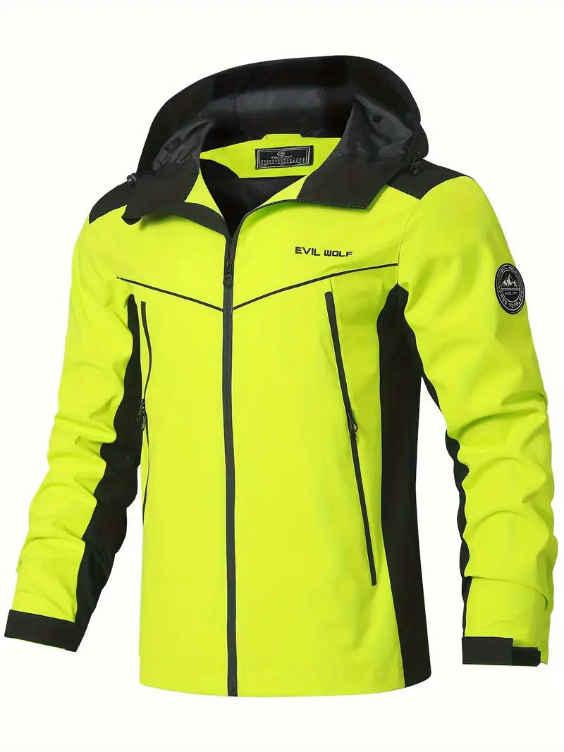 Waterproof Hooded Zip Up Jacket