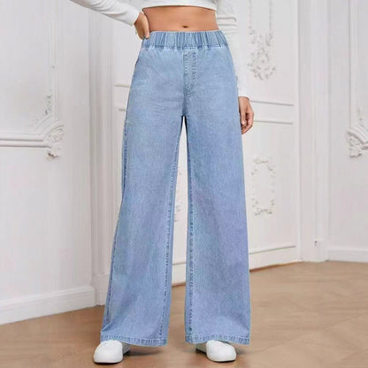 Women's Classic Wide Leg Denim Jeans