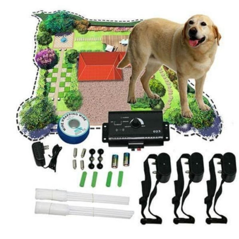 Dog Electric Waterproof Fence With Training Collar/Wireless Electric Dog Fence