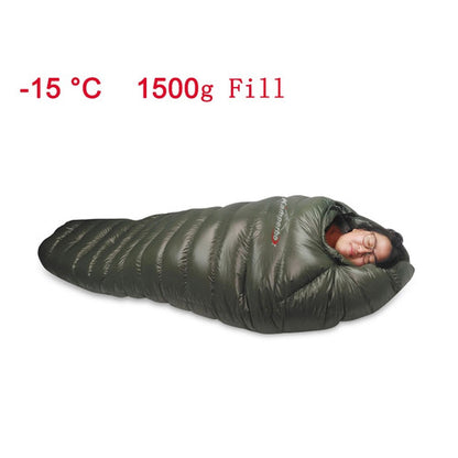 New Heating Down Cotton Sleeping Bag USB Warmth