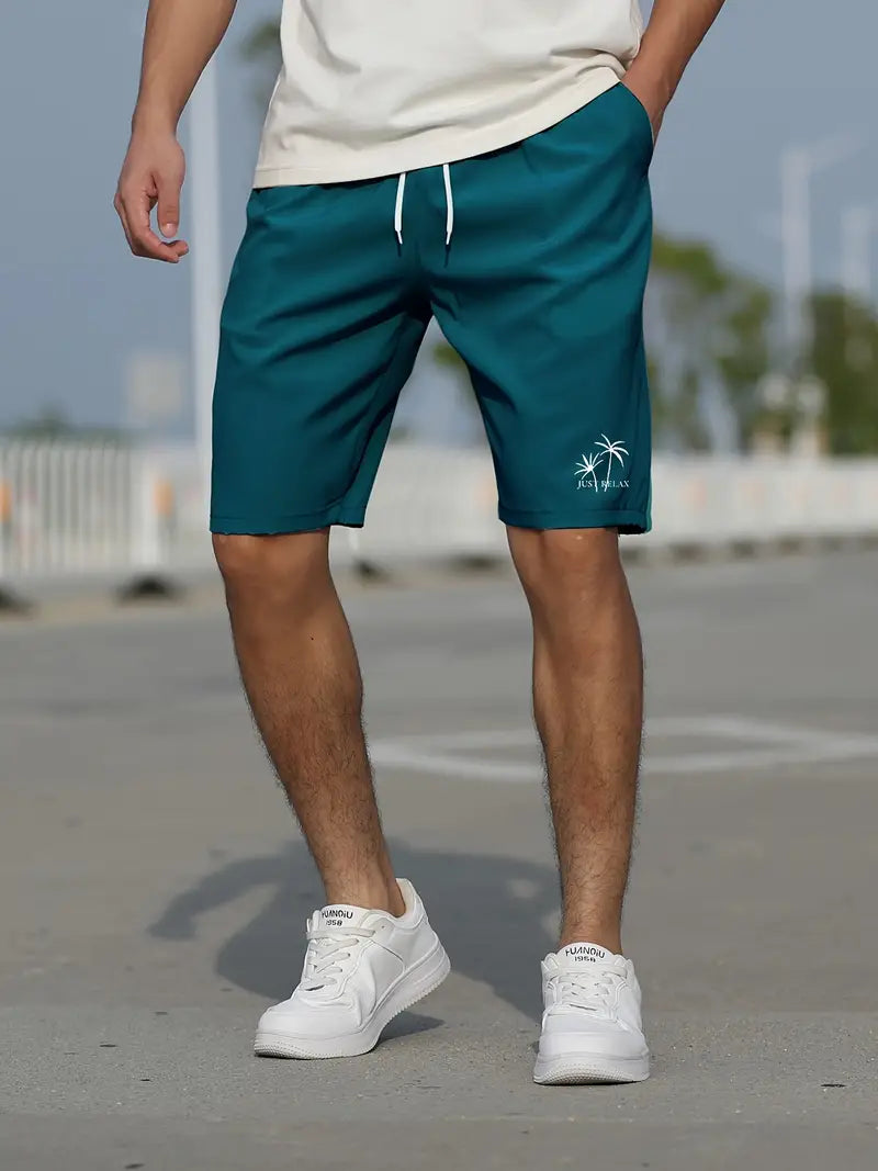 Men's Comfortable Elastic Waist Shorts