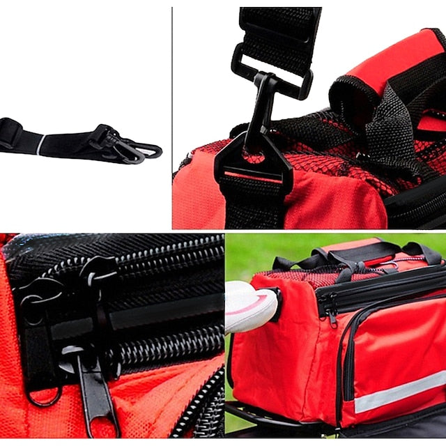 Bike Panniers Bag Bike Rack Bag Large Capacity Waterproof Adjustable
