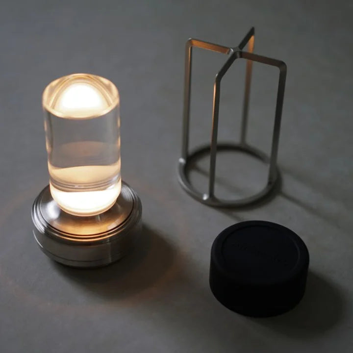 Ambient Lantern Cordless Crystal Table Lamp