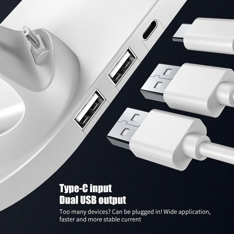 6 In 1 Wireless Charger For IPhone/Android/Type-C