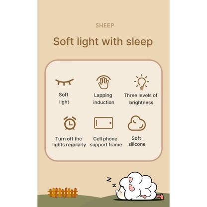 Silicone LED Night Light Animal Shape