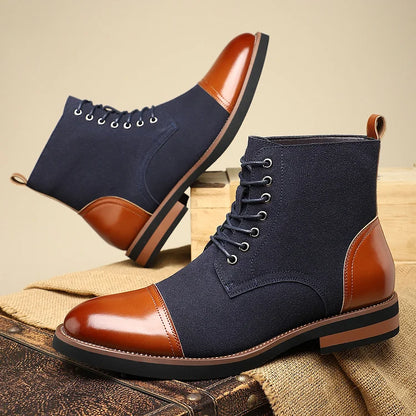 Tall Leather Mens Boots
