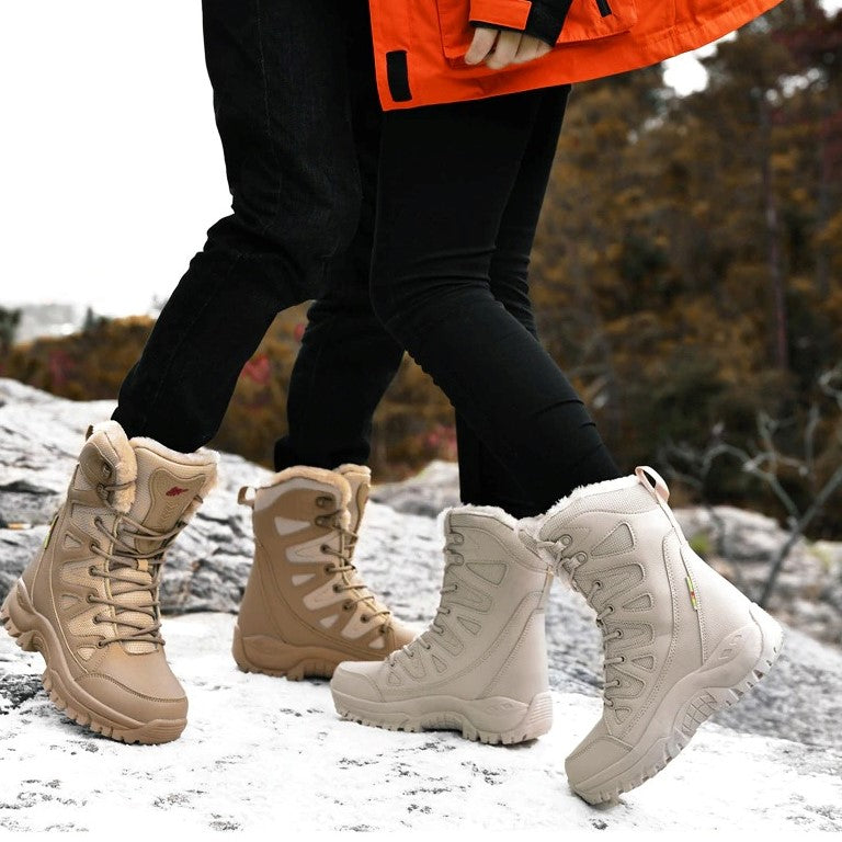 Snow Boots Fur Lined Orthopedic Shoes for Women and Men