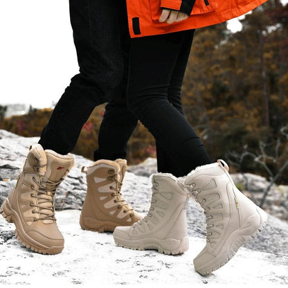 Snow Boots Fur Lined Orthopedic Shoes for Women and Men