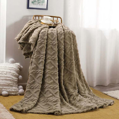 Plush Cozy Throw Blanket