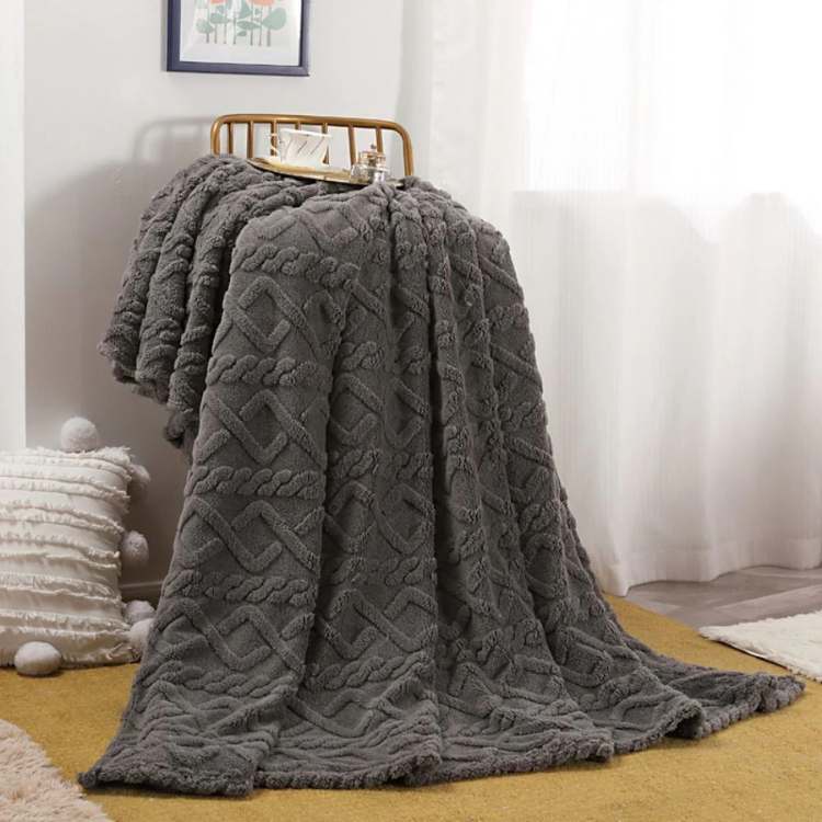 Plush Cozy Throw Blanket