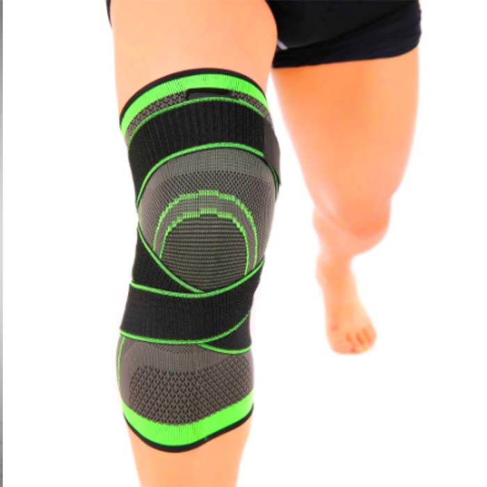 Knee Brace - Compression Sleeve With Patella Stabilizer Straps