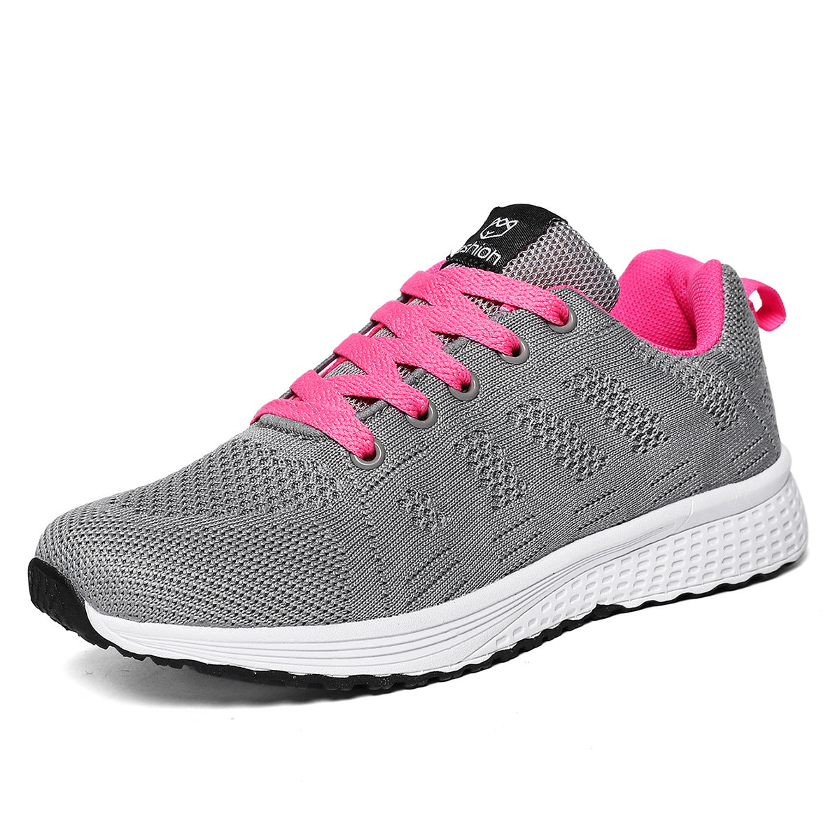 Women’s Lightweight Athletic Sneakers with Mesh and Laces