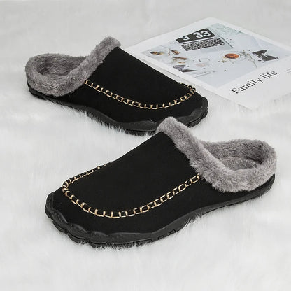 Men Winter Orthopedic Barefoot Slippers Premium Arch Support Plantar Fasciitis Slippers