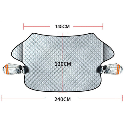 Car Wind Shield Snow Cover