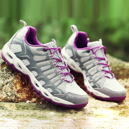 Unisex -New Mesh Lace Up Outdoor Hiking Sneakers