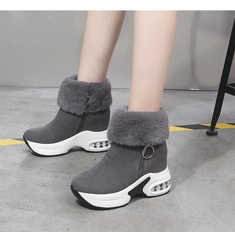 Warm Women's Faux Fur Winter Boots