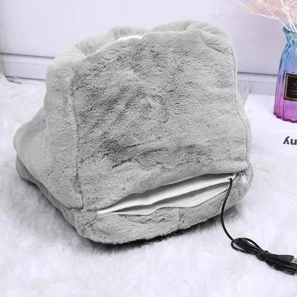 Electric Foot Warmer With Detachable Heating Pad