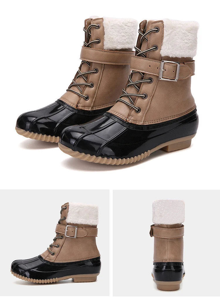 Warm Waterproof Women's Winter Snow Boots